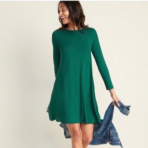 Old Navy Long Sleeve swing dress
